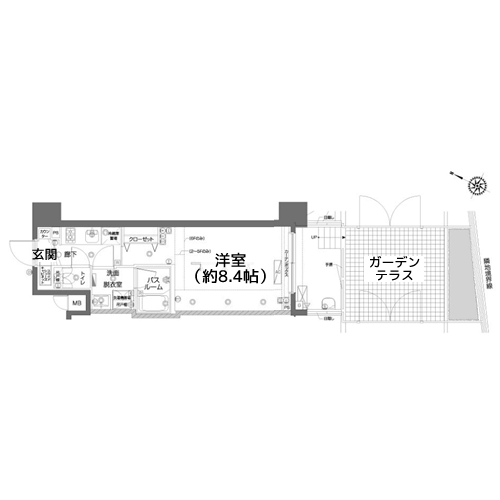 ZOOM都立大学 - 間取り図